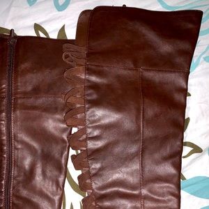 Torrid Brand Chocolate Brown Boots (XLarge Calve)